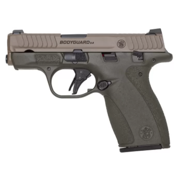 SMITH & WESSON Bodyguard 2.0 380 Auto 2.75in 12rd ODG/FDE Striker-Fired Pistol (14439)