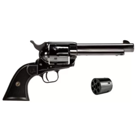 TAURUS Deputy Dual Cylinder .357 Mag/9mm 5.5in 6rd Polished Black Revolver (2-D357951)