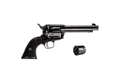 TAURUS Deputy Dual Cylinder .357 Mag/9mm 5.5in 6rd Polished Black Revolver (2-D357951)