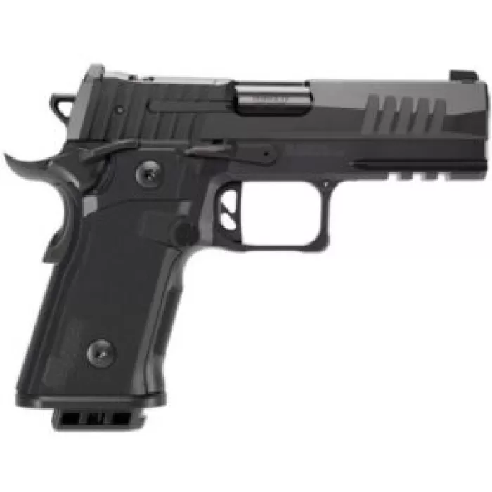 Sig Sauer 211CA9GT4 P211 GT4 Carry 9mm Luger 21+1 4.20" Black Barrel, Black Nitron Stainless Steel Optic Ready/Serrated Slide & Stainless Steel Frame w/Beavertail & Picatinny Rail, G10 Grip Panels, SI