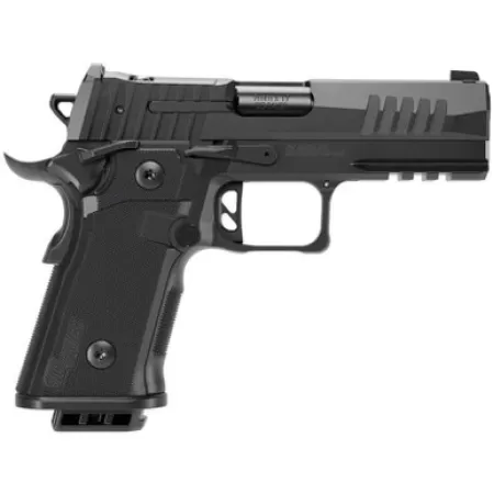Sig Sauer 211CA9GT4 P211 GT4 Carry 9mm Luger 21+1 4.20" Black Barrel, Black Nitron Stainless Steel Optic Ready/Serrated Slide & Stainless Steel Frame w/Beavertail & Picatinny Rail, G10 Grip Panels, SI