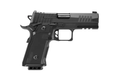 Sig Sauer 211CA9GT4 P211 GT4 Carry 9mm Luger 21+1 4.20" Black Barrel, Black Nitron Stainless Steel Optic Ready/Serrated Slide & Stainless Steel Frame w/Beavertail & Picatinny Rail, G10 Grip Panels, SI