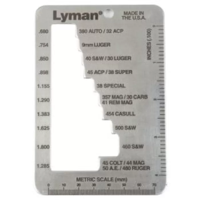 LYMAN E-Zee For Pistol And Revolver Case Gauge (7832217) LYMAN E-Zee For Pistol And Revolver Case Gauge (7832217)