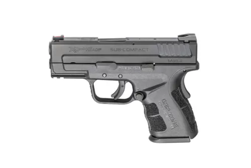 Springfield Armory Xdg 45Acp 3.3 Blk Subcomp Mod2 9&10Rd XDG9845B
