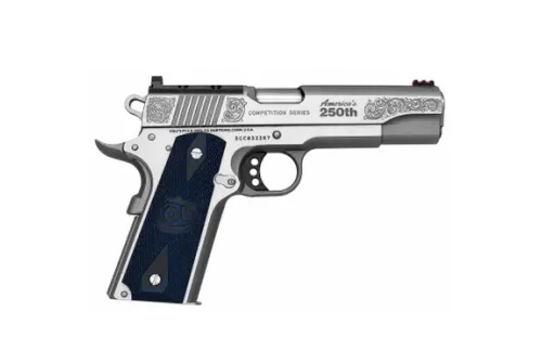 COLT'S MANUFACTURING 1911 Competition 250th Slide Scroll .45 ACP 5in 8rd Semi-Auto Pistol (O1070CCS-OR-250TH)