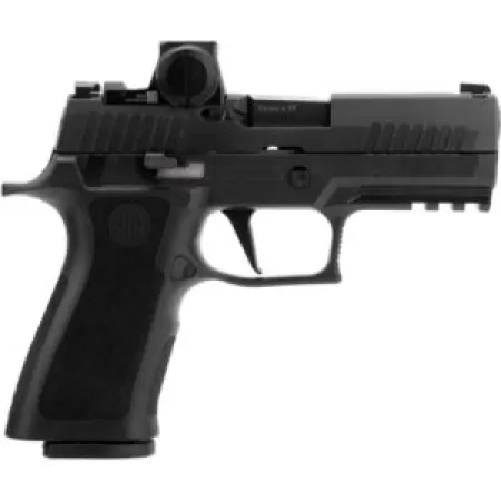 SIG SAUER P320 Pro 9mm 3.9in 3x17rd Black Striker Pistol with Romeo-X Rail (W320CA-9-BXR3-PRO-RXX)