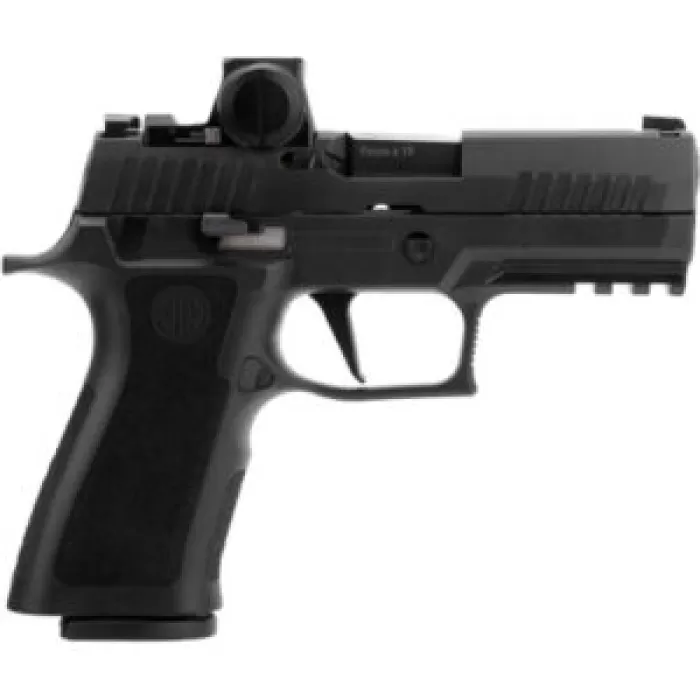 SIG SAUER P320 Pro 9mm 3.9in 3x17rd Black Striker Pistol with Romeo-X Rail (W320CA-9-BXR3-PRO-RXX)