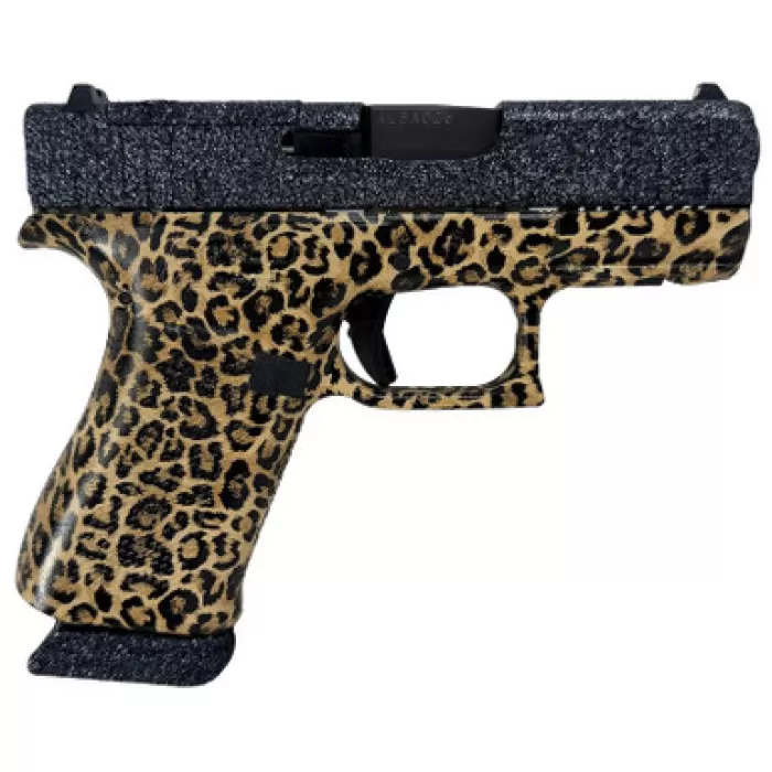 GLOCK G43X 9mm 3.41in 15rd Twilight Glitter Slide/Cheetah Frame Semi-Automatic Pistol (UX4350204NR15TCOR) GLOCK G43X 9mm 3.41in 15rd Twilight Glitter Slide/Cheetah Frame Semi-Automatic Pistol (UX4350204NR15TCOR)