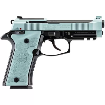 Beretta USA SPEC0715A 80X Cheetah Tactical Micro-Compact Frame 380 ACP 10+1 4.40" Black Barrel, Blue Steel Optic Ready/Serrated Slide, Blue Aluminum Frame w/Beavertail & Picatinny Rail, Vertec Grip