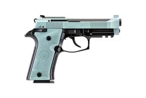 Beretta USA SPEC0715A 80X Cheetah Tactical Micro-Compact Frame 380 ACP 10+1 4.40" Black Barrel, Blue Steel Optic Ready/Serrated Slide, Blue Aluminum Frame w/Beavertail & Picatinny Rail, Vertec Grip
