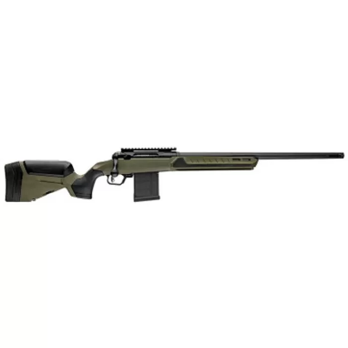 SAVAGE 110 Core Predator 7mm-08 Rem 22in Threaded 10rd Hunter Green Stock Bolt-Action Rifle (32639)