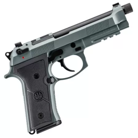 Beretta USA JS92M9A4GLUN10 M9A4 Overlanding Full Size Frame 9mm Luger 10+1 5.10" Black Threaded Barrel, Lunar Cerakote Steel Optic Ready/Serrated Slide, Lunar Cerakote Aluminum Frame w/Beavertail & Pi
