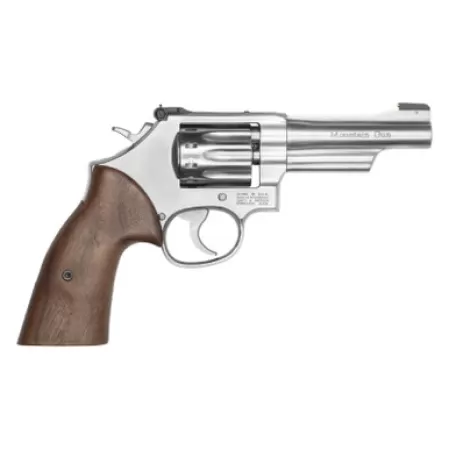 SMITH & WESSON 617 Mountain Gun K-Frame 22LR 4.125in 10rd Wood/Stainless DA/SA Revolver (14107)