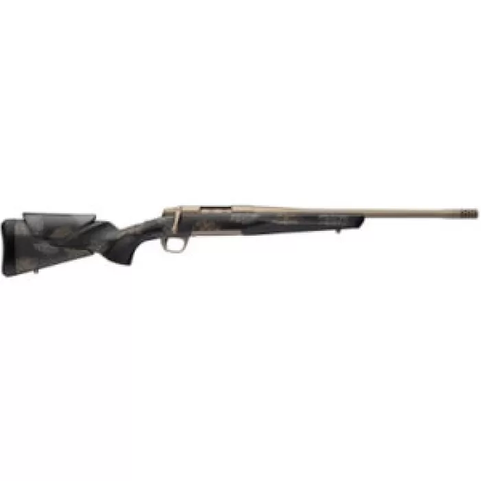 Browning 036143229 X-Bolt 2 Speed SPR HD Full Size 300 Win Mag 3+1 22" Burnt Bronze Cerakote Fluted Threaded Barrel, Burnt Bronze Cerakote Steel Drilled & Tapped Receiver, Bronze/Gray Camo Adj Vari-Te