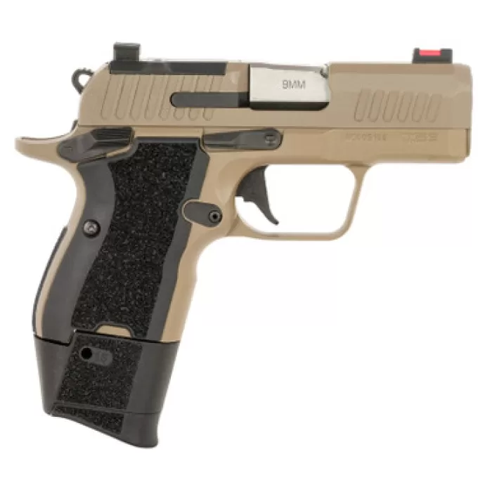 Kimber Mfg, Inc 3700881 CDS9 Lite 9mm Luger 15+1 3.18" Match Grade Barrel, Stainless Steel Optic Ready/Serrated Slide, Aluminum Frame w/Beavertail, RMSc Footprint, Ambidextrous