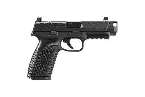 FN AMERICA FN 510 MRD Comp 10mm 4.1in 2x15rd Black Optics Ready Double-Action Pistol (66-102124)