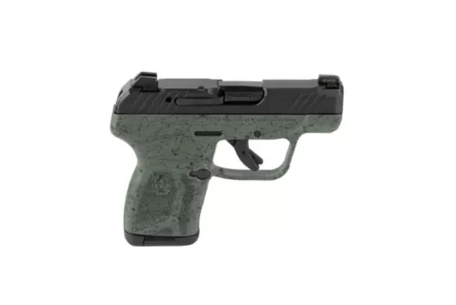 RUGER LCP Max .380 ACP 2.8in 10rd Black/Green Semi-Automatic Pistol (13762)