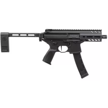 SIG SAUER MPX SBR 9mm 4.5in 35rd Black Semi-Automatic Rifle (RMPX-4B-9-35-SBR)