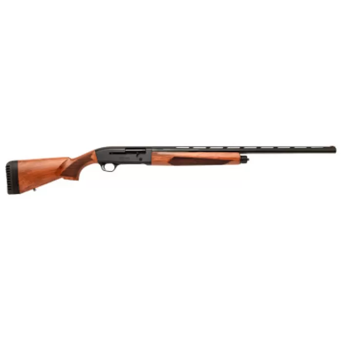 Maverick Arms 33001 SA 12 Gauge Semi-Auto 3" 5+1 28" Matte Blued Vent Rib Barrel, Adj LOP Satin Walnut Stock
