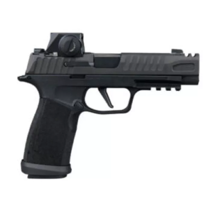 Sig Sauer 365XF9COMPRXSL P365 Fuse COMP 9mm Luger 21+1 3.70" Black Barrel, Black Nitron Stainless Steel Integrated Compensator/Optic Ready/Serrated Slide, Black Stainless Steel Frame w/Beavertail & Pi Sig Sauer 365XF9COMPRXSL P365 Fuse COMP 9mm Luger 21+1 3.70" Black Barrel, Black Nitron Stainless Steel Integrated Compensator/Optic Ready/Serrated Slide, Black Stainless Steel Frame w/Beavertail & Pi