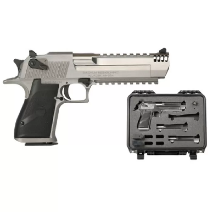 MAGNUM RESEARCH Desert Eagle Mark XIX 357Mag/44Mag/50AE 6in Stainless Steel Component System (DEXIX6SRMB)