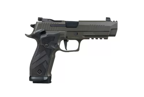 Sig Sauer 226X59LEGIONSAO P226 XFive Legion Full Size 9mm Luger 20+1 4.40" Black Barrel, Legion Gray Cerakote Stainless Steel Integrated Compensator/Optic Ready/Serrated Slide & Alloy Frame w/Accessor
