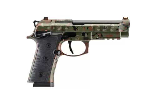 BERETTA 92XI 9x19mm 4.7in 2x15rd Flectarn Camo Full Size SAO Pistol (SPEC0744A15)
