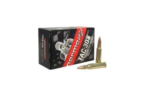 Norma .308 Win - 147 Gr - FMJ - Norma Tactical - QTY 50 - Dirty Bird Industries