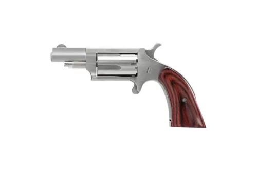 North American Arms 1.625" .22 WMR Boot Grip Mini Revolver, Stainless - 22MGBG