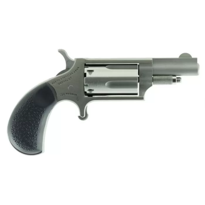 North American Arms 1 5/8" .22 WMR Mini Revolver, Stainless - 22MGRC North American Arms 1 5/8" .22 WMR Mini Revolver, Stainless - 22MGRC