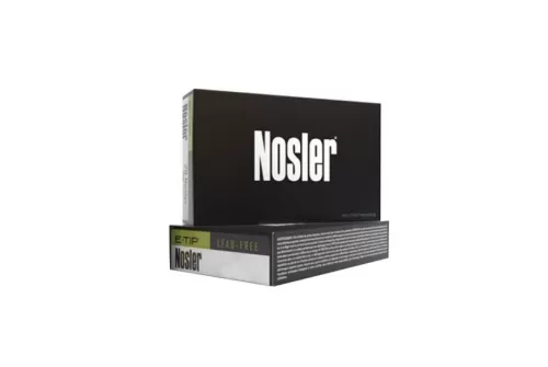 Nosler 6.5 Creedmoor 120 grain Expansion Tip Lead-Free Rifle Ammo, 20/Box - 40398