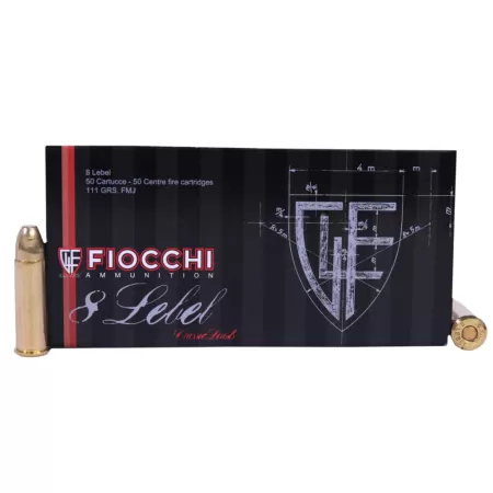 Fiocchi Specialty 8Mm Lebel 111Gr Fmj 50/Bx 8L