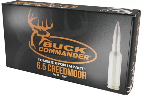 Fort Scott Munitions 65CM-140-SCV2 Tumble Upon Impact (TUI) 6.5Creedmoor 140gr Solid Copper Spun 20 Per Box/10 Case
