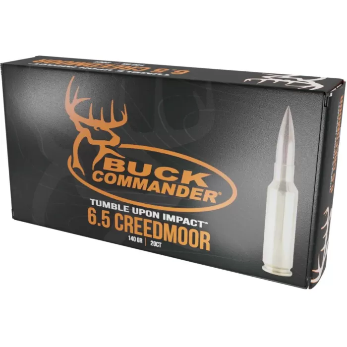 Fort Scott Munitions 65CM-140-SCV2 Tumble Upon Impact (TUI) 6.5Creedmoor 140gr Solid Copper Spun 20 Per Box/10 Case