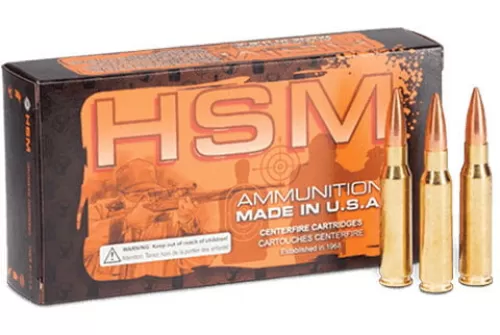 HSM Ammunition .303 British 150 Grain Sierra Spire Point Rifle Ammo, 20RD BX, HSM-303BRIT-5-N