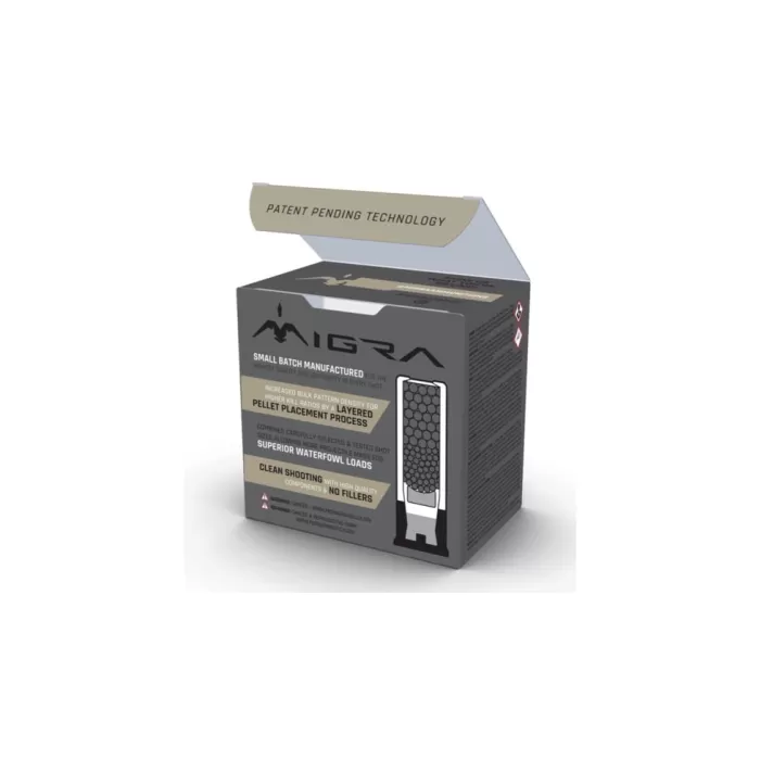 Migra 20 Gauge 1 oz 3 in 1400 ft/s #2 Steel/ #5 Tungsten Staxd Load Centerfire Shotgun Shot Ammo, 25 Rounds, M-20ST2-5 Migra 20 Gauge 1 oz 3 in 1400 ft/s #2 Steel/ #5 Tungsten Staxd Load Centerfire Shotgun Shot Ammo, 25 Rounds, M-20ST2-5