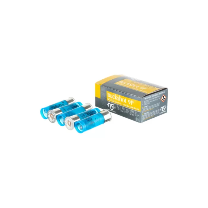 NOBELSPORT 12 GA 2-3/4 00 BUCK 1200 FPS (ANSLR1200BK) 100 rounds