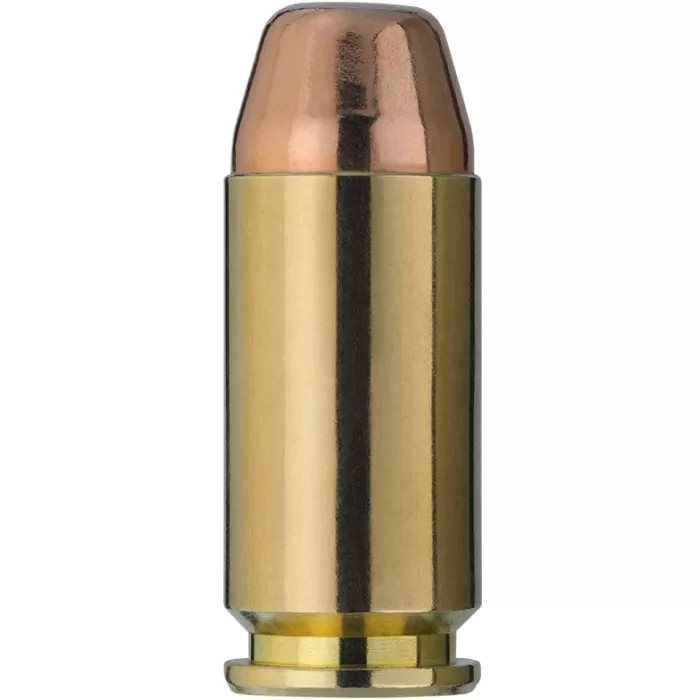 Norma Range and Training .40 S&W 108 Grain Full Metal Jacket Brass Cased Pistol Ammo, 50 Rounds, 801407652 Norma Range and Training .40 S&W 108 Grain Full Metal Jacket Brass Cased Pistol Ammo, 50 Rounds, 801407652