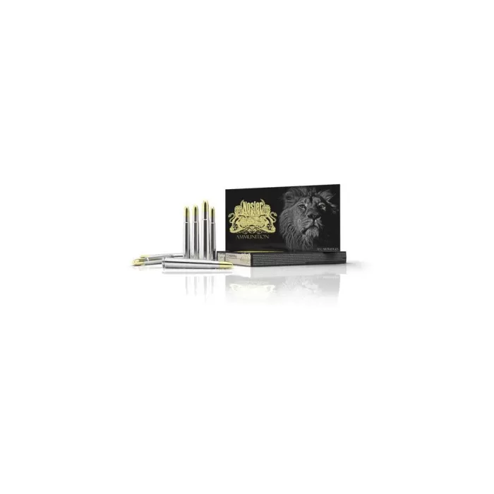 Nosler .500 Jeffery, Solid , 570 grain, Nickle Plated Cased, 10 Rounds, 40636 Nosler .500 Jeffery, Solid , 570 grain, Nickle Plated Cased, 10 Rounds, 40636