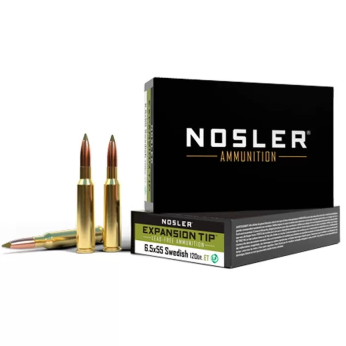 Nosler Expansion Tip Brass 6.5 X 55 120 Grain 20-Rounds Nosler Expansion Tip Brass 6.5 X 55 120 Grain 20-Rounds