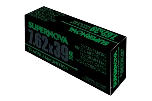 Piney Mountain Green Tracer 7.62mm 110 Gr FMJ 20 Rounds