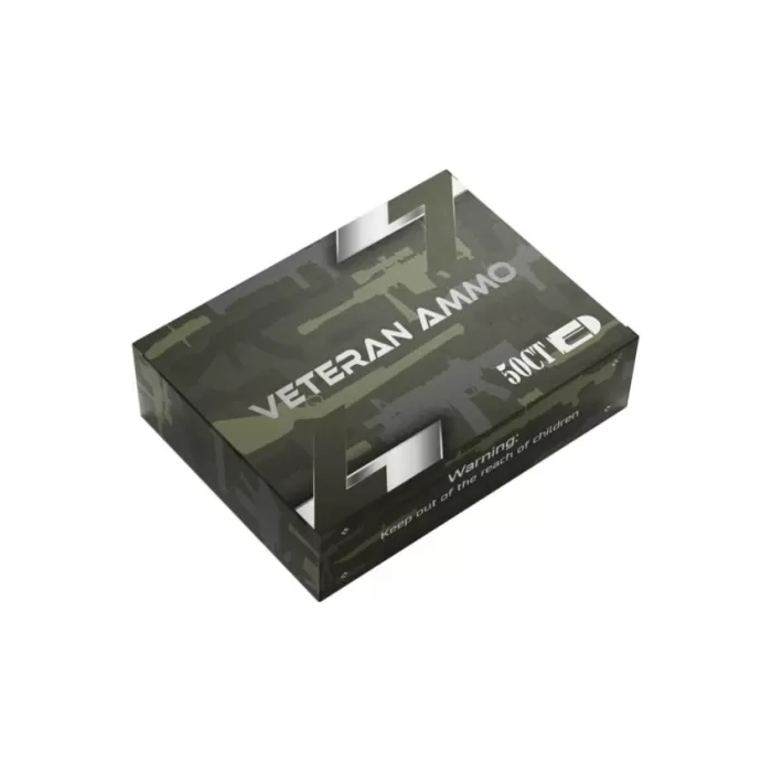 Hyperion Munitions Veteran 9mm 124 gr JHP 50rds Handgun Ammo for Effective Self-Defense - HMBX911 Hyperion Munitions Veteran 9mm 124 gr JHP 50rds Handgun Ammo for Effective Self-Defense - HMBX911