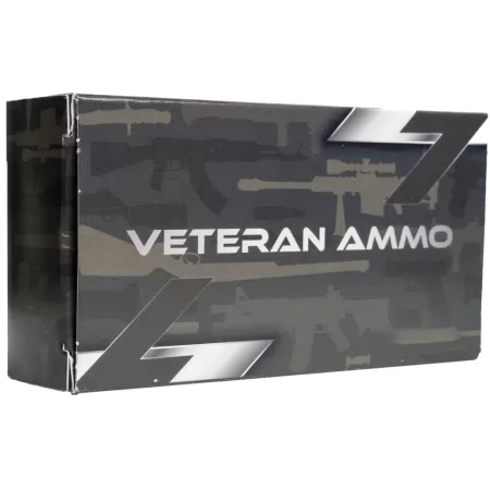 Veteran Ammo 5.56 62gr SCHP w/ NAS3 Cases, 20rd box/10 boxes per case