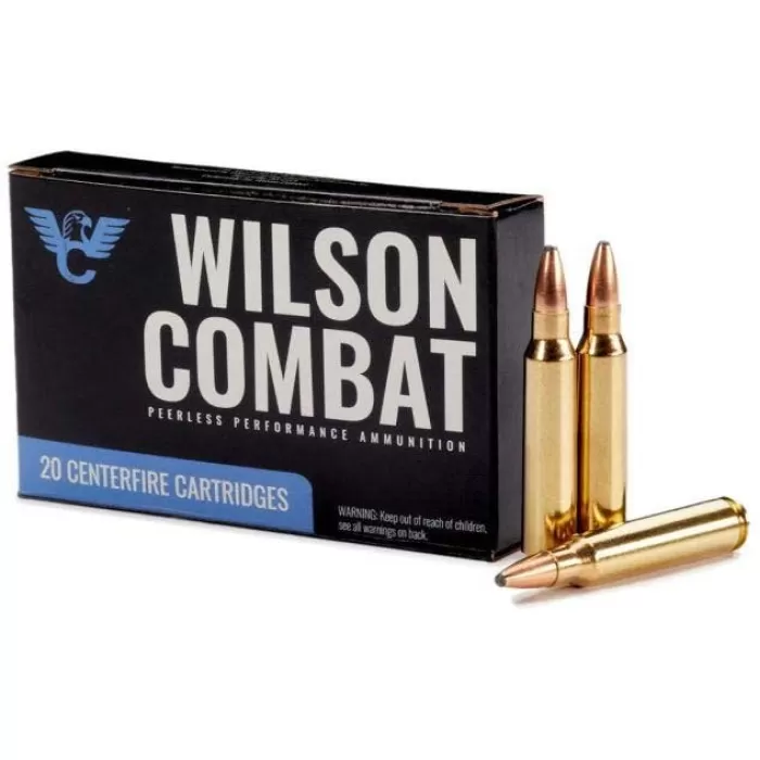 WILSON COMBAT 223 Rem 55Gr Speer SP 2500 FPS 20rd