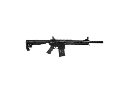 Panzer Arms AR-12 PRO Semi Auto 12 Gauge Shotgun, Black - AR12PSSB