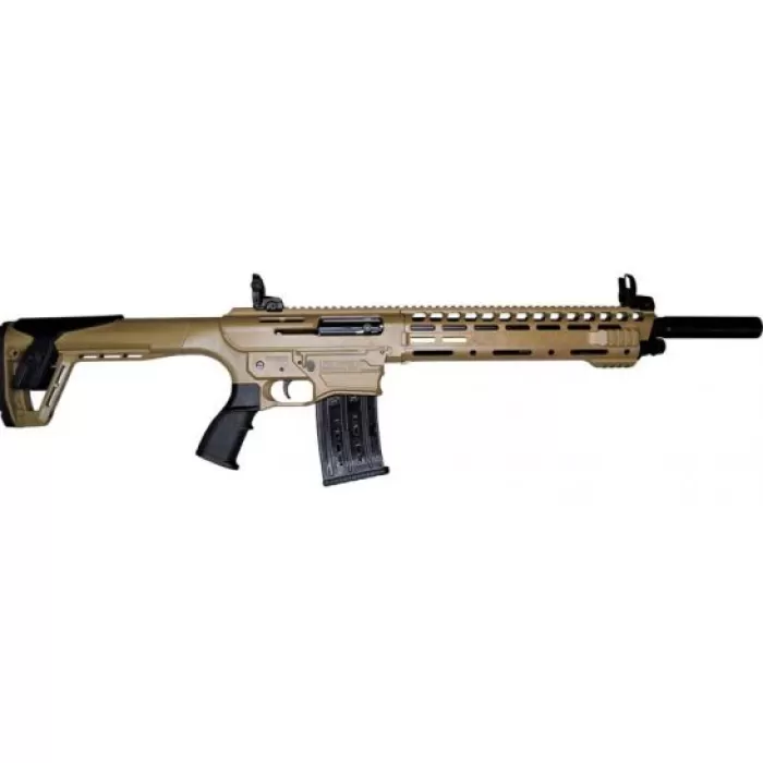 Panzer AR12 12 Gauge Shotgun Semi-Auto, Desert Tan - AR12SDT Panzer AR12 12 Gauge Shotgun Semi-Auto, Desert Tan - AR12SDT