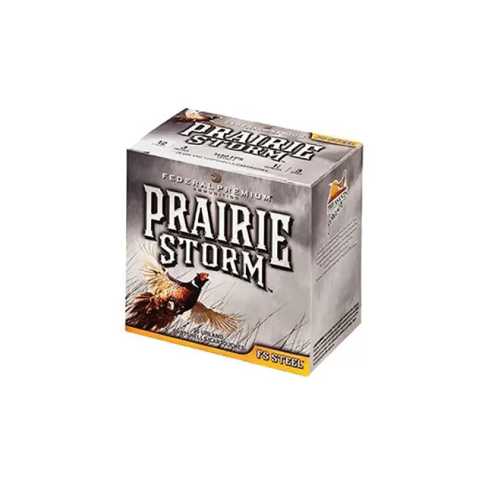 Federal 12ga 3" 1-1/8oz #3 FS "Prairie Storm" HV Steel Shotshells 25rds - PFS143FS 3