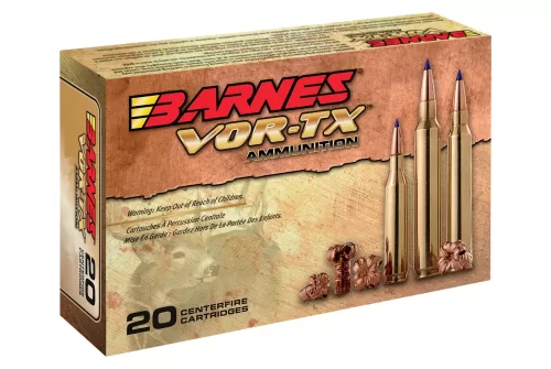 Barnes VOR-TX Centerfire Rifle Ammo - TSX Boat Tail - 5.56x45mm NATO - 20 Rounds