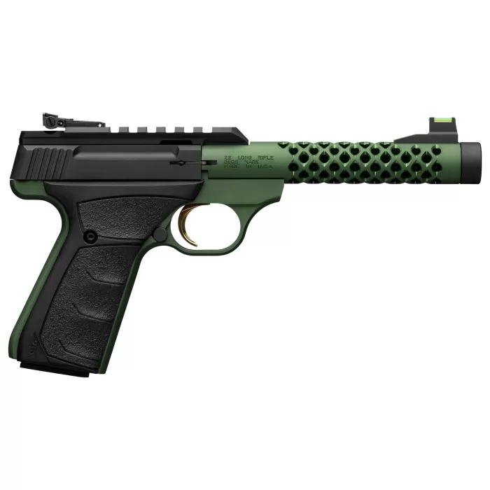 Browning Buck Mark Field Target Vision Semi-Auto Pistol in OD Green Browning Buck Mark Field Target Vision Semi-Auto Pistol in OD Green