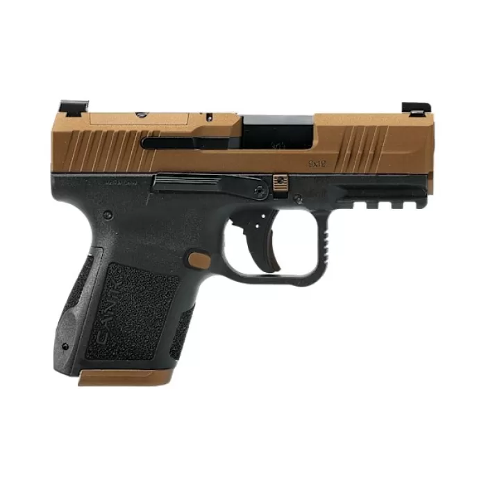 CANIK METE MC9 9MM 15+1 BRONZE  OPTICS READY SLIDE CUT